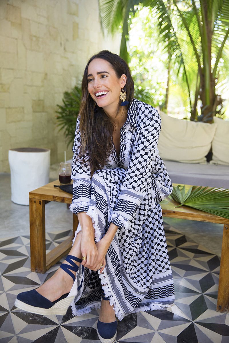 louise-roe-textured-maxi-dress-in-tulum-1