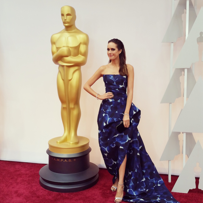 Louise Roe Oscar Academy Awards 2015 4
