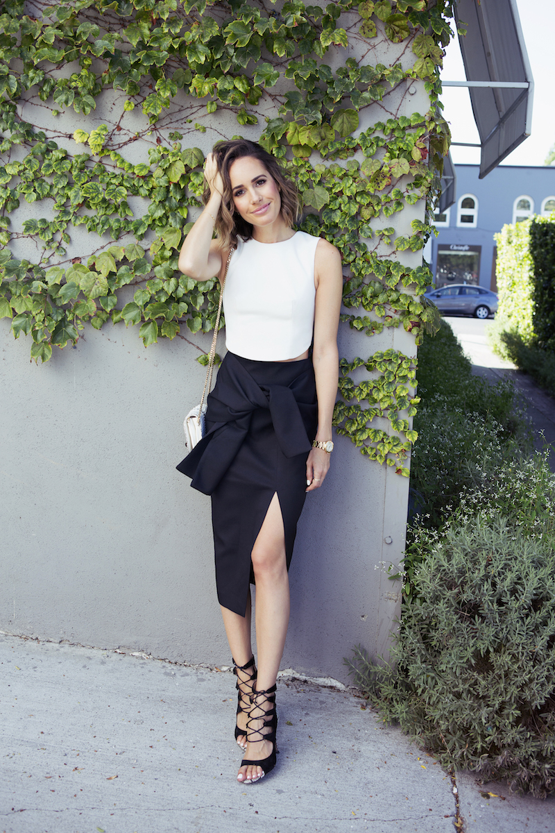 Louise Roe wearing BNKR - How To Style Black and White - Front Roe fashion blog 6