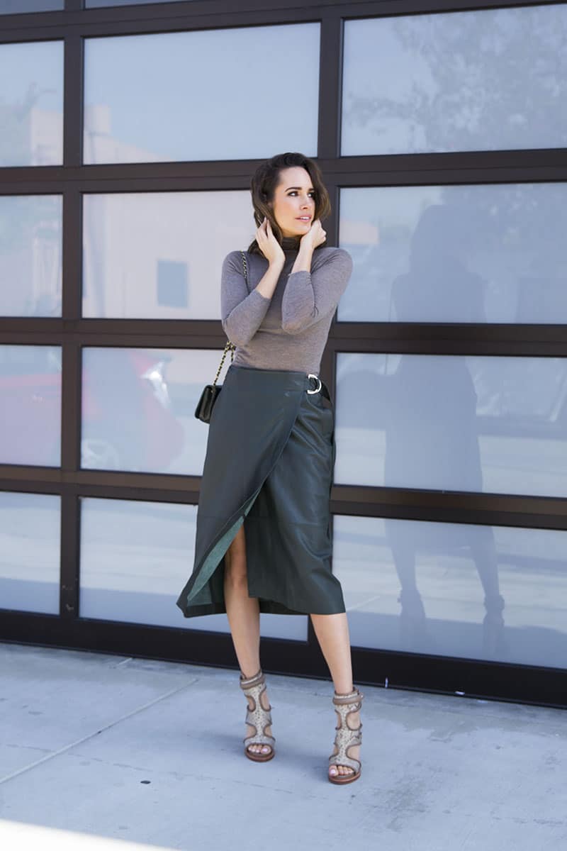 Louise Roe | How To Style a Midi Skirt | LA Streetstyle | Front Roe Fashion Blog 5