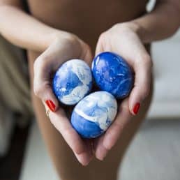 Chic Marble Easter Eggs