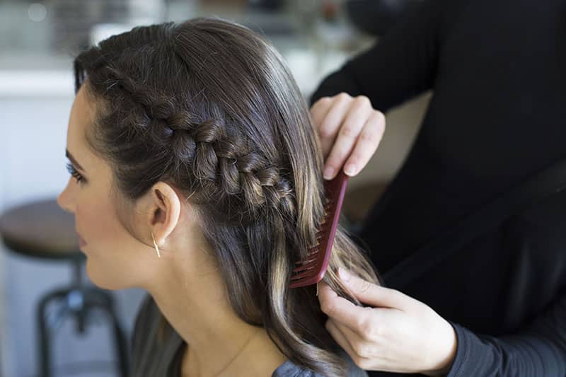 Louise Roe | NYFW Runway Style Braids | Beauty Tips | Front Roe fashion blog 2