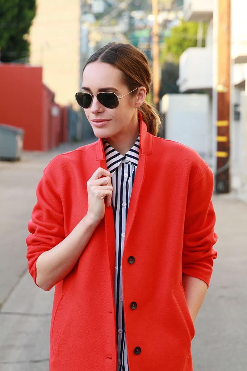 Louise Roe | Styling A Coat For Spring | LA Streetstyle | Front Roe Fashion Blog 10