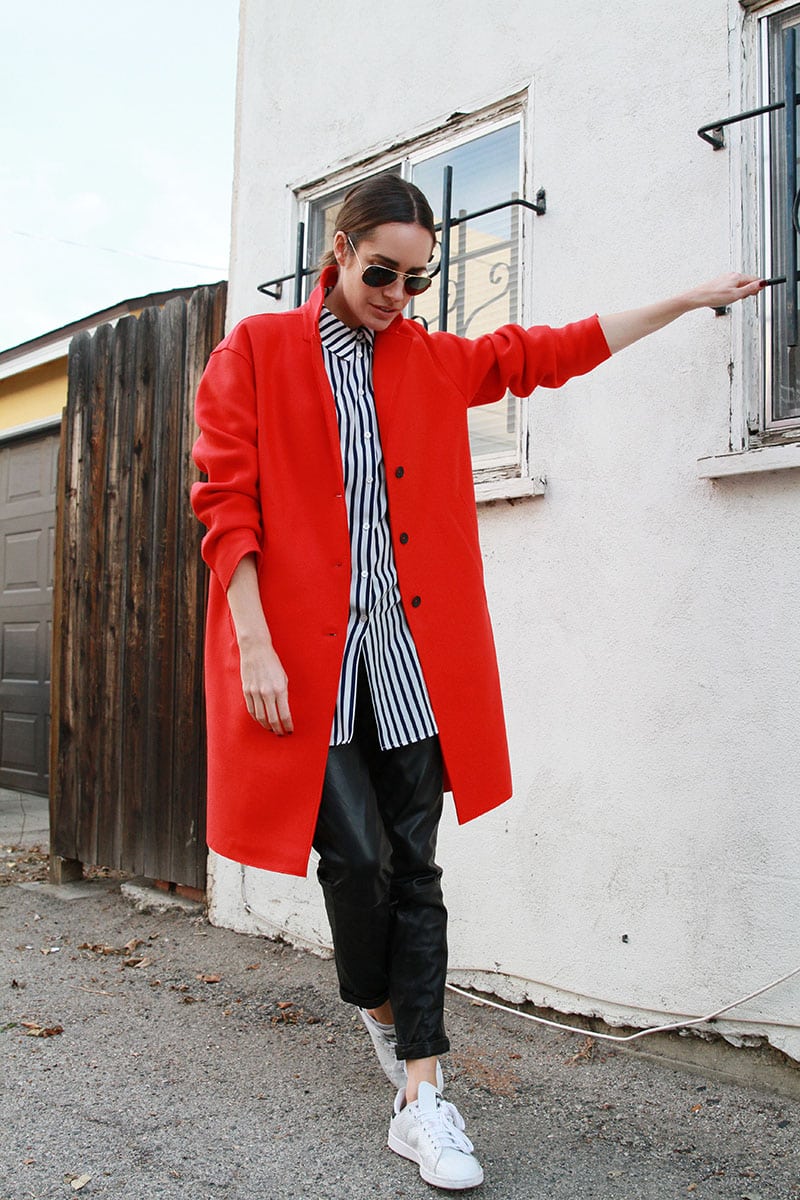 Louise Roe | Styling A Coat For Spring | LA Streetstyle | Front Roe Fashion Blog 2