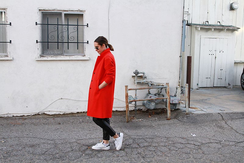 Louise Roe | Styling A Coat For Spring | LA Streetstyle | Front Roe Fashion Blog 3