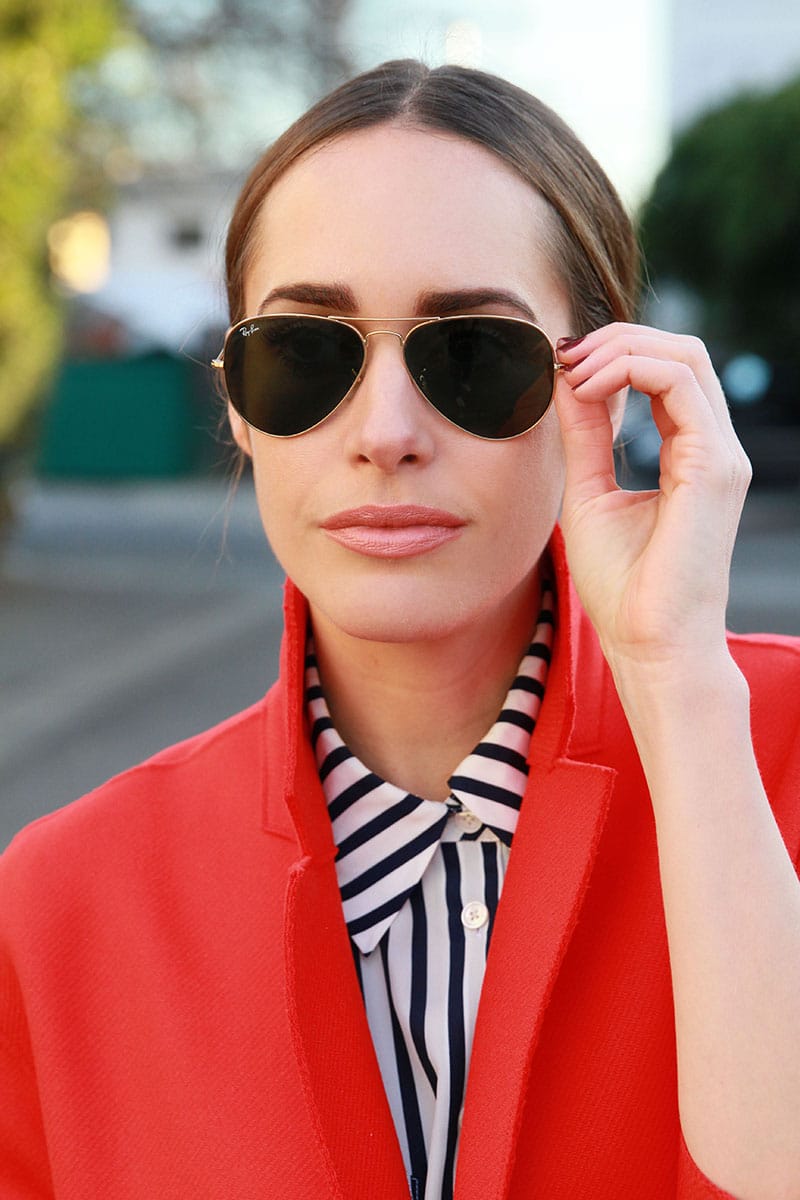 Louise Roe | Styling A Coat For Spring | LA Streetstyle | Front Roe Fashion Blog 6