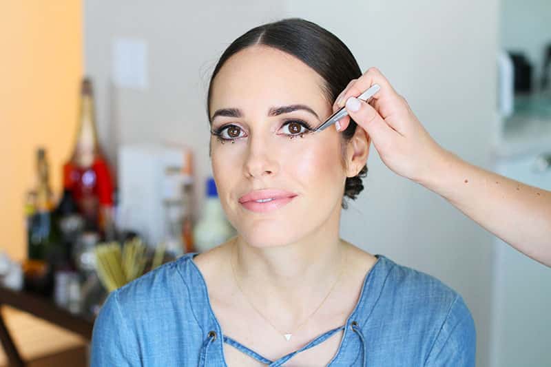 Louise Roe | Sexy Eye Sparkles | Unique Makeup Ideas | Front Roe fashion blog 1