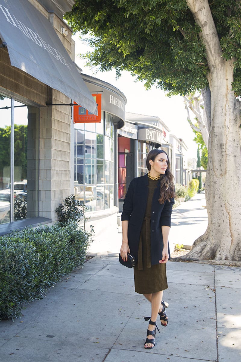 louise-roe-holiday-party-uniform-midi-dress-and-overcoat-front-roe-1