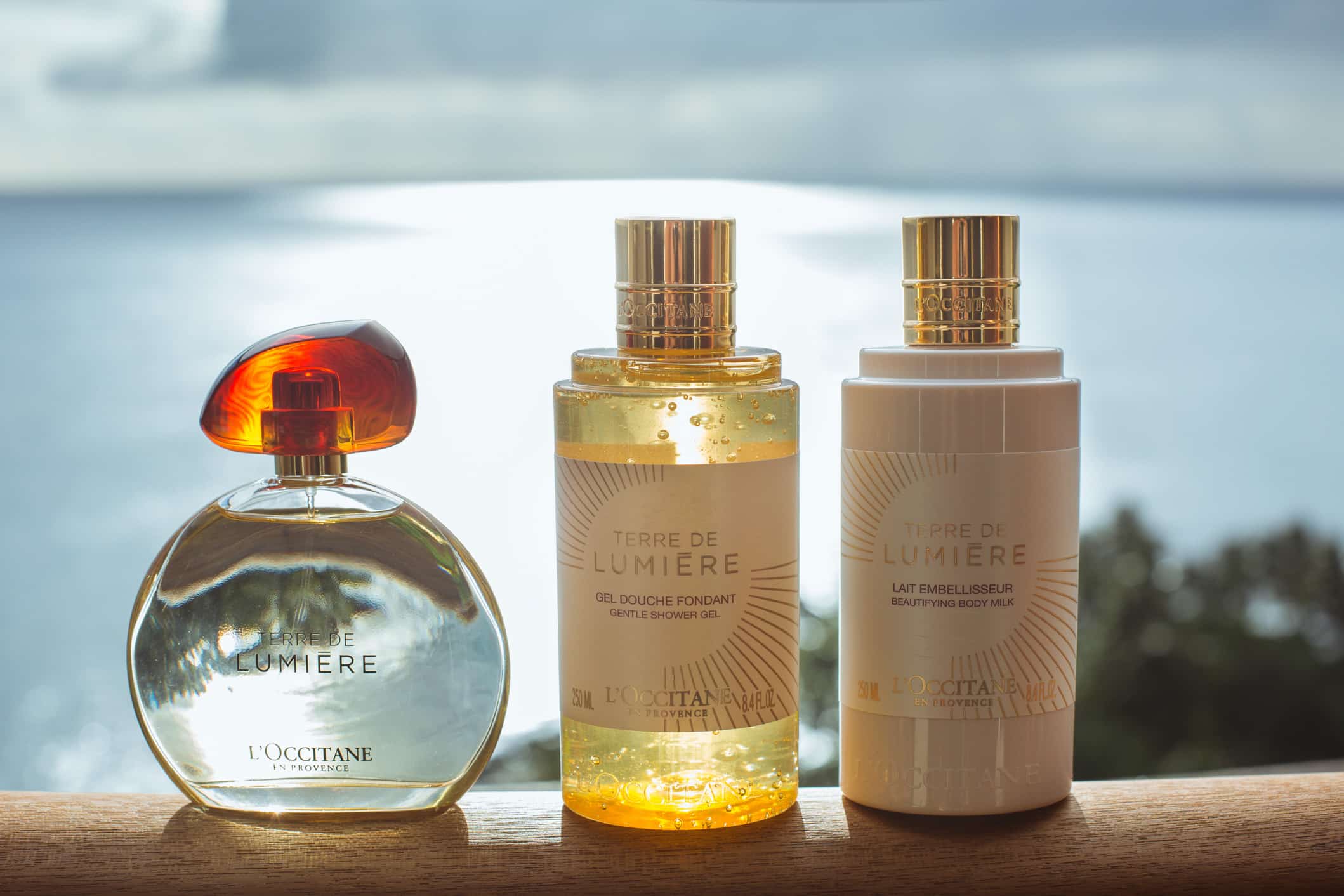 Louise Roe L'Occitane Terre De Lumiere Fragrance Campaign in