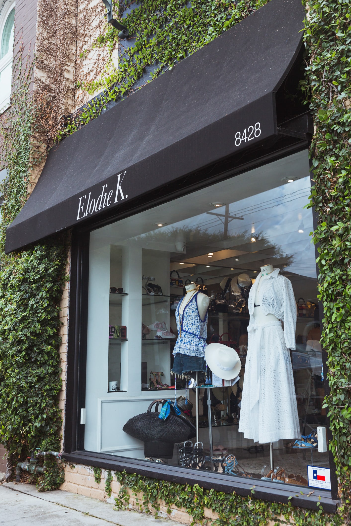 Elodie K Boutique on Melrose Place in West Hollywood California
