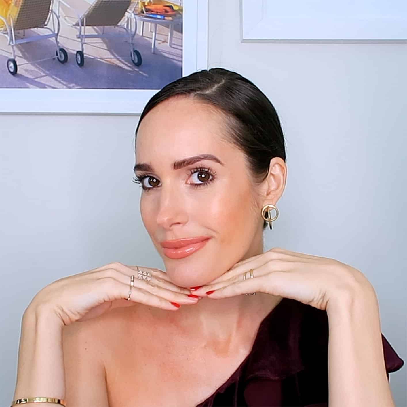Louise Roe lip injections and tricks to fuller looking lips