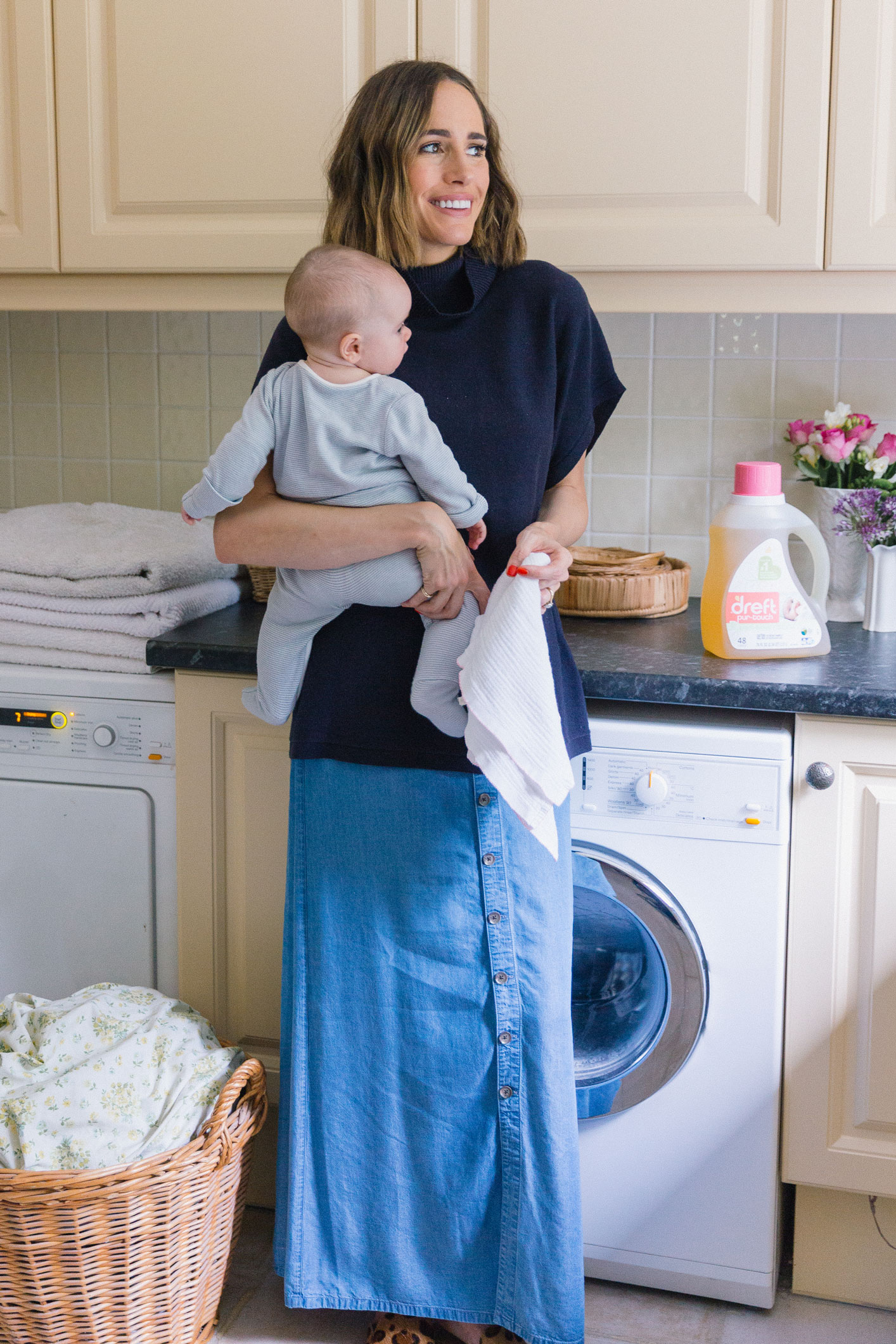 Louise Roe Baby Scent and Motherhood Tips With Dreft Detergent