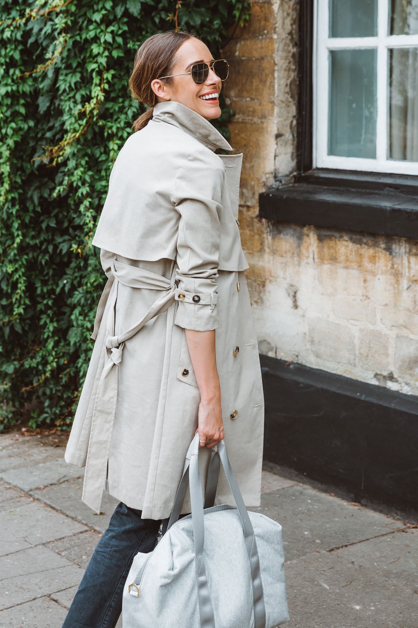 Louise Roe styling tips for 2018 trench coats