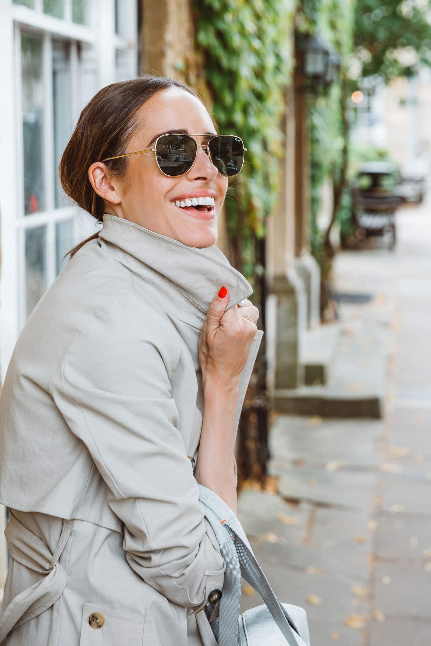 Louise Roe styling tips for 2018 trench coats