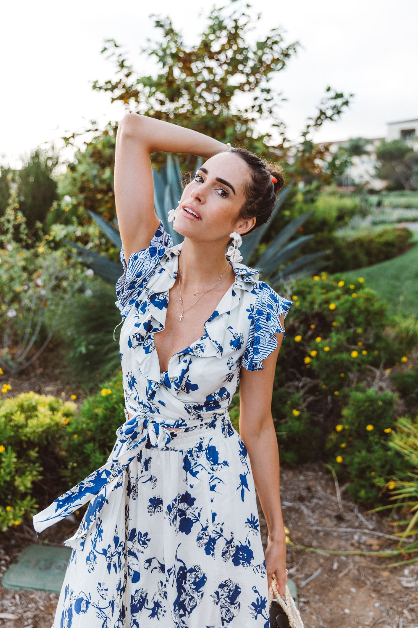 Louise Roe Career Advice Wearing Misa Dress And Espadrilles