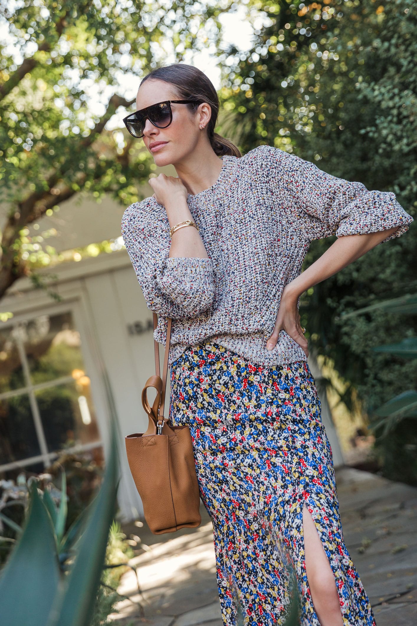 Louise Roe Fashion Tips On How To Wear Fall Florals