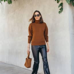 My Favorite Luxe Leather Pieces To Get Cozy In This Fall
