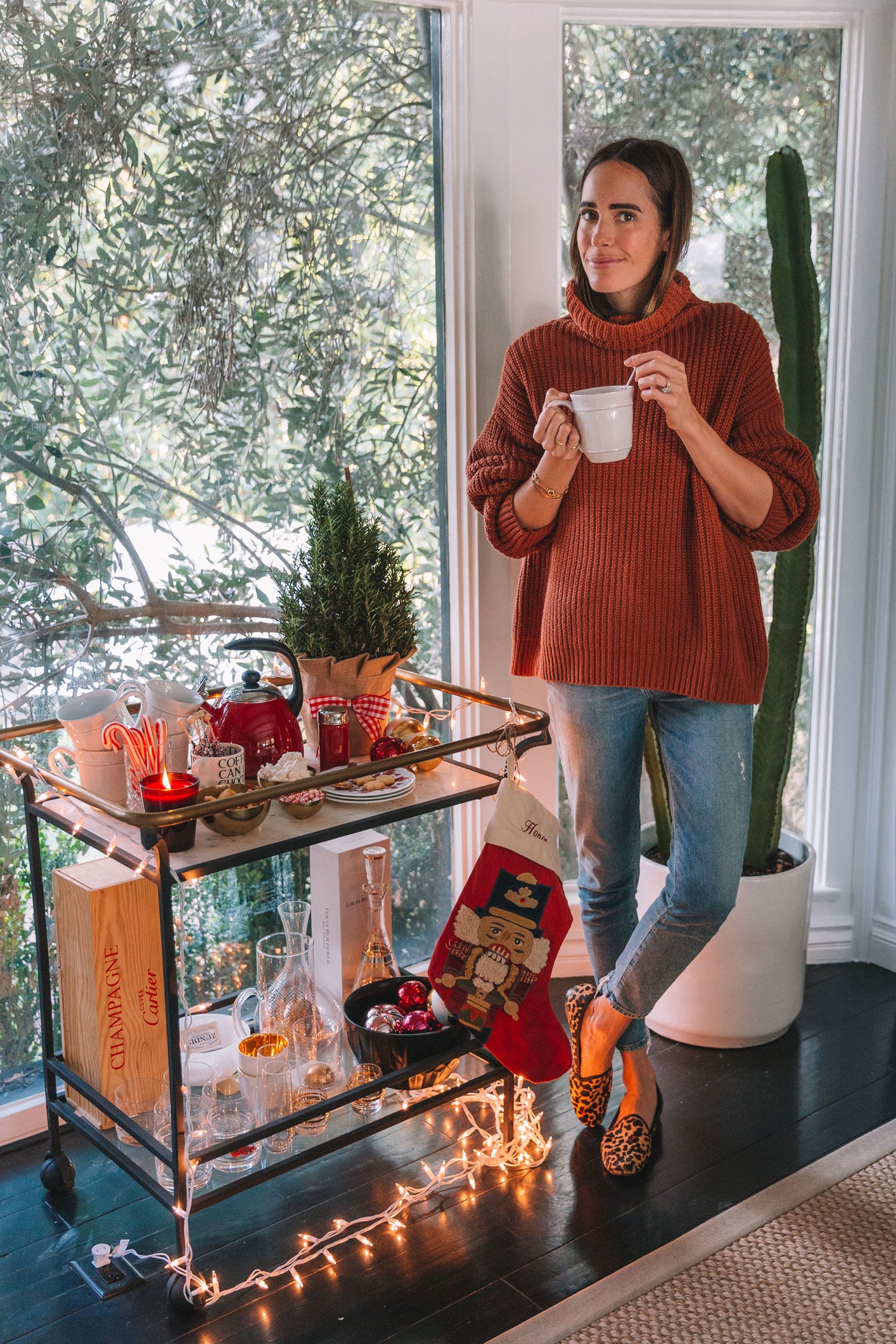 Louise Roe Holiday Hot Chocolate And Coffee Bar