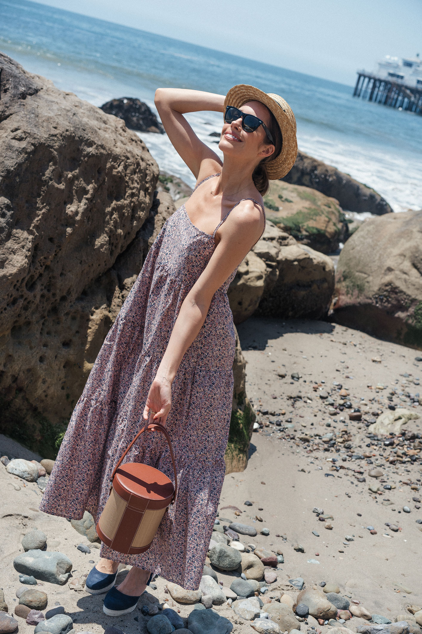 Louise Roe of Front shows what her top 5 beach chic essentials are