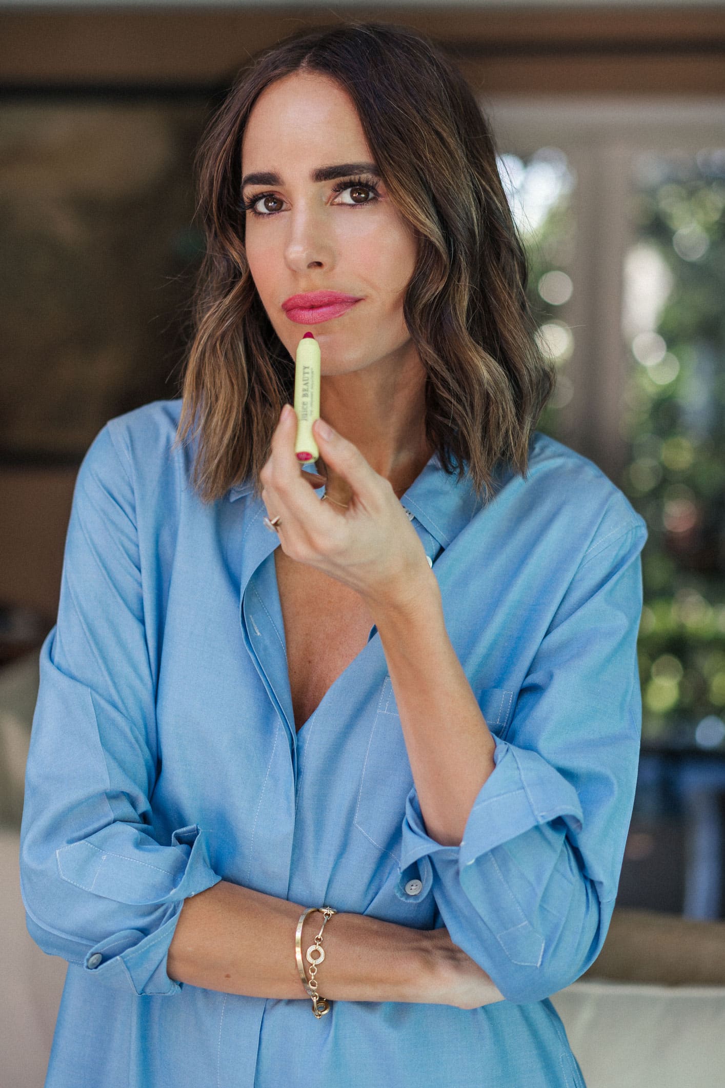 Louise Roe of Front Roe showcases her top Fall lip colors