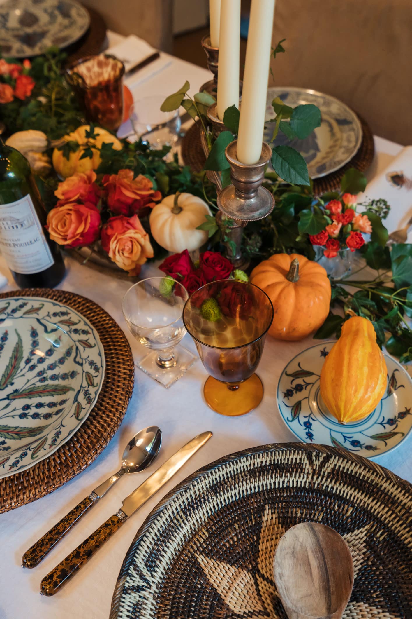 Louise Roe of Front Roe shows how to create an autumn tablescape