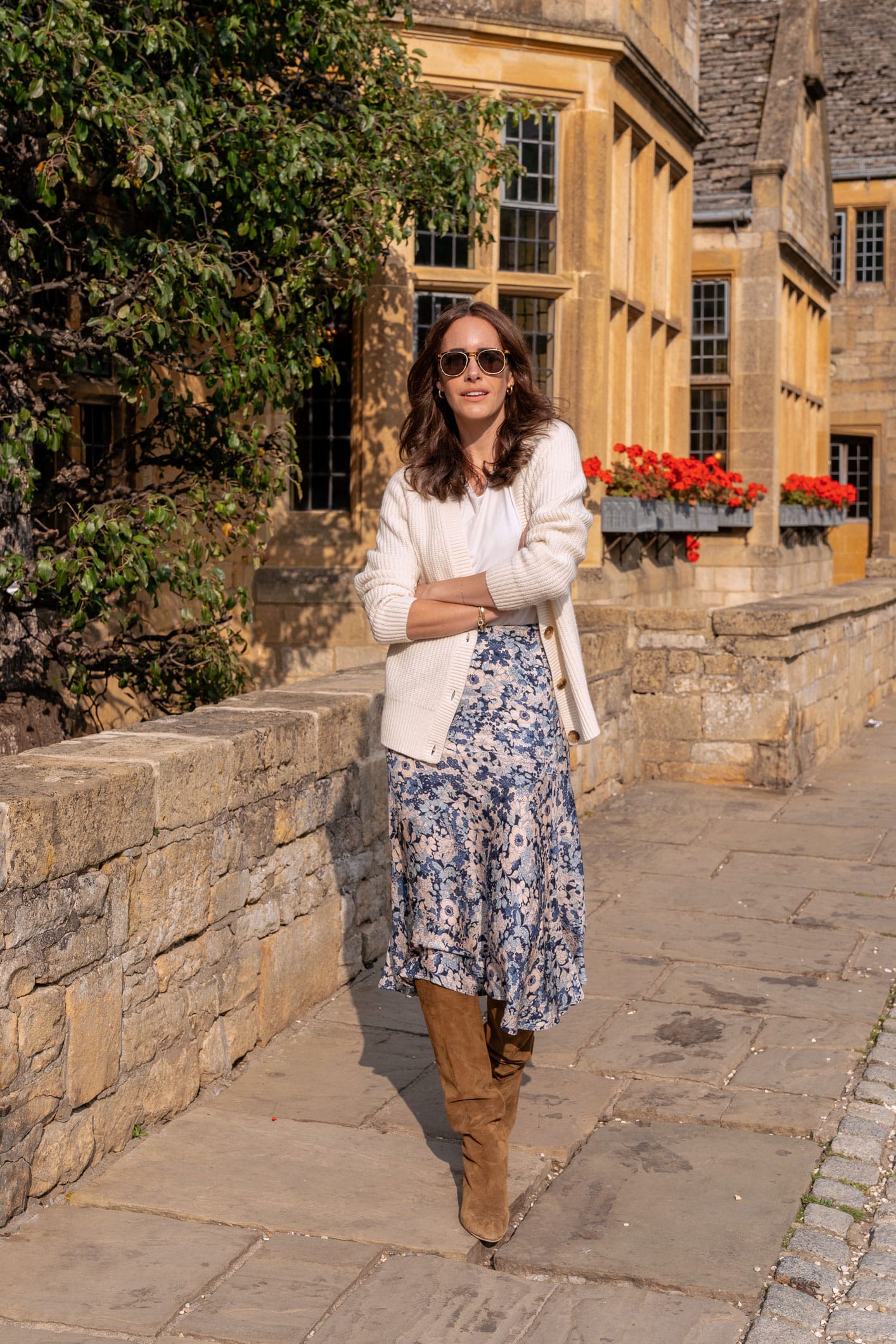 Styling Silk Skirts In The Autumn