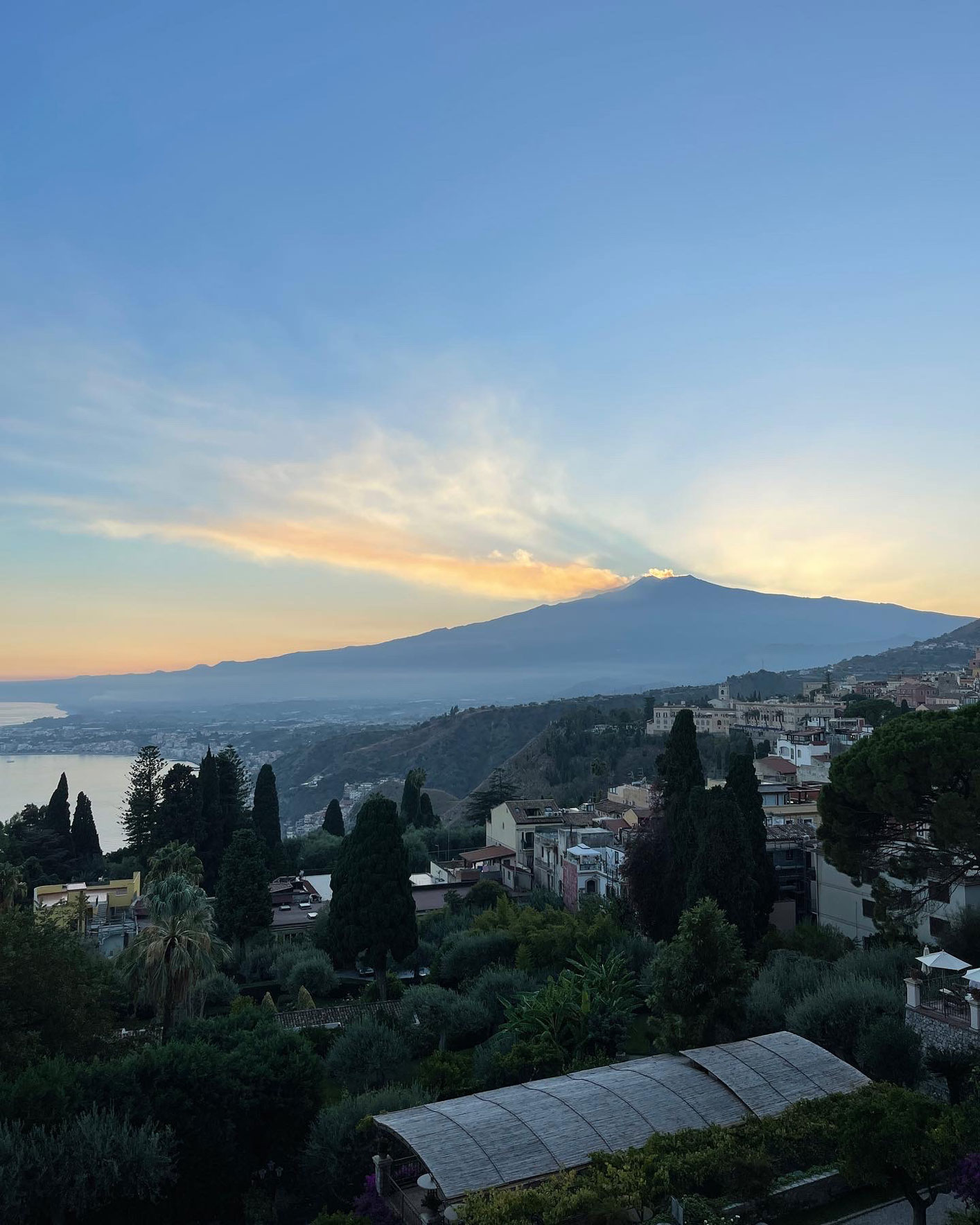 Louise Roe travels to Sicily, taormina